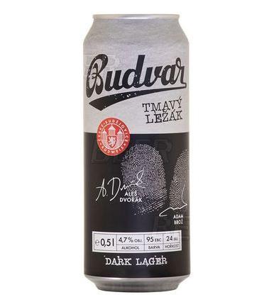 Пиво Budweiser Budvar темное 4.7% 500 мл., ж/б