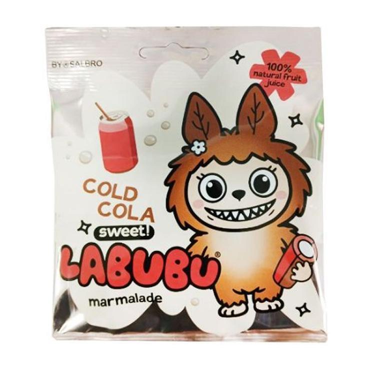 Мармелад жевательный LABUBU PACK карандаш кола 45 гр., флоу-пак