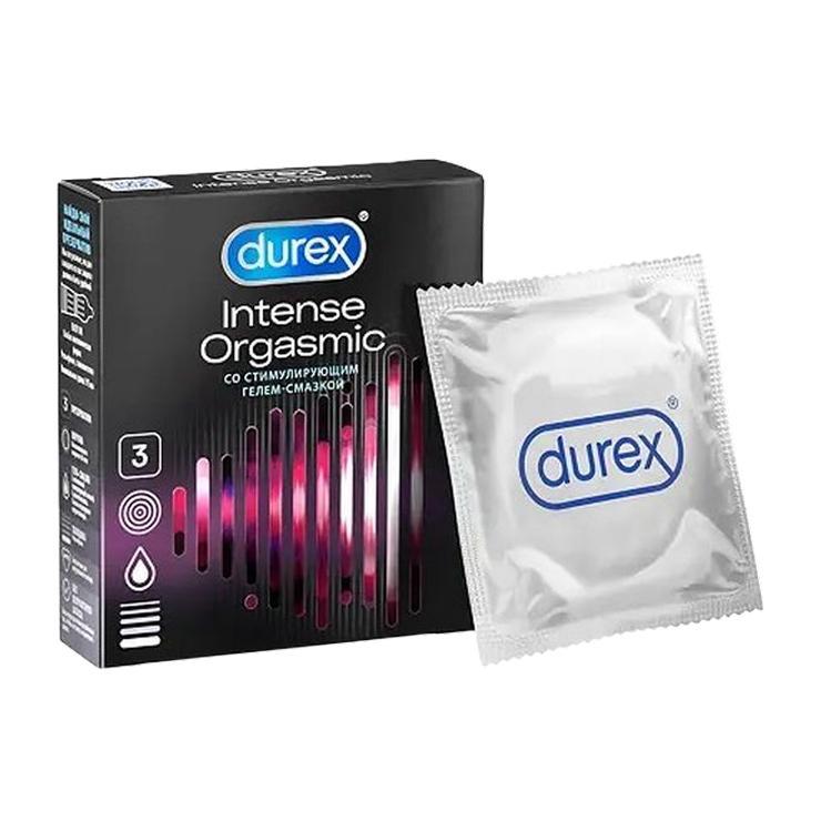 Презервативы Durex Intense Orgasmic №3 из натурального латекса 20 гр., картон