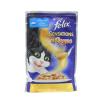 Корм для кошек Felix Sensations влажный в соусе с треской и томатами, 85 гр., пауч