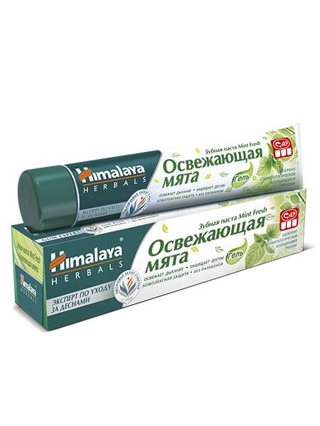 Зубная паста освежающая мята Himalaya Mint Fresh, 75 мл., картон