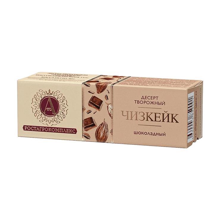 Десерт творожный А.Ростагрокомплекс шоколадный чизкейк 15% 40 гр., картон