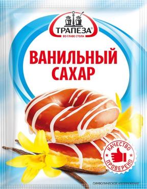 Сахар Трапеза ванильный, 30 гр., флоу-пак