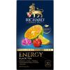 Чай Richard Energy Tea черный ароматизированный 20 пакетиков 34 гр., картон