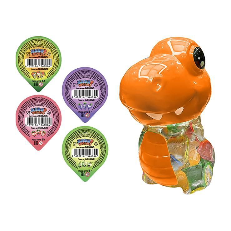 Десерт желейный Fun Candy Lab Дави желе! Дино 15 гр., пластик