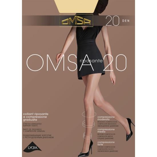 Колготки Omsa Omsa 20 den caramello 2S, пакет