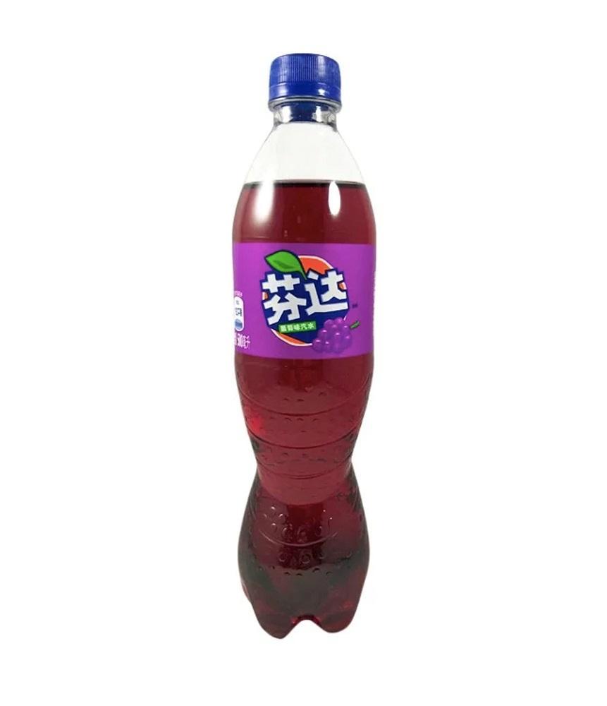 Напиток газированный Fanta виноград Китай 500 мл., ПЭТ