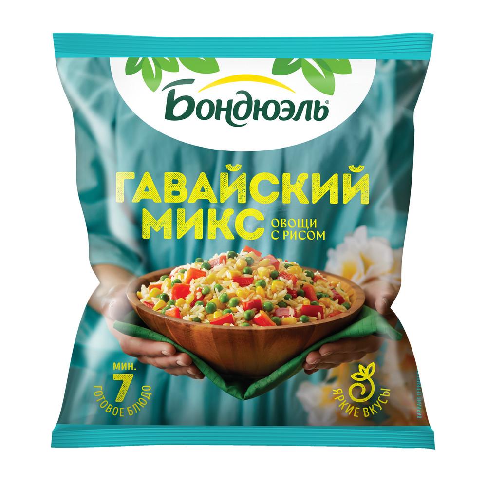 Смесь овощная Бондюэль Гавайский микс 400 гр., флоу-пак