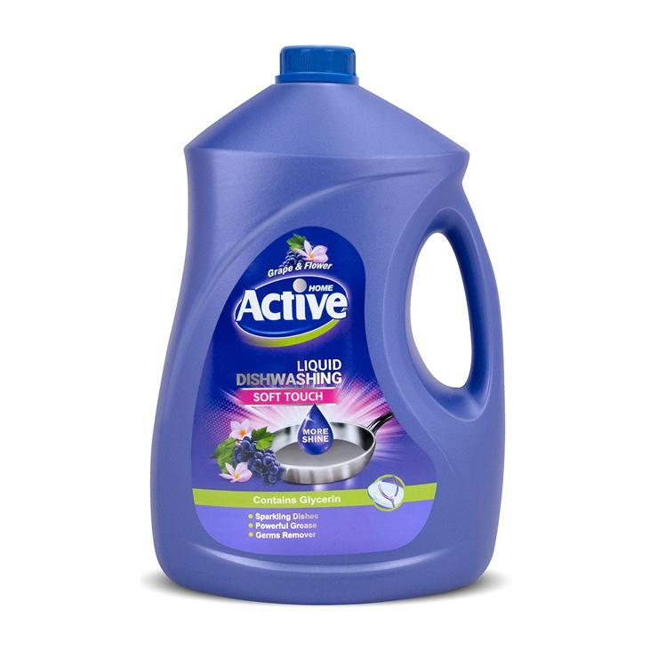 Гель для мытья посуды Active Виноград 3,5 л., канистра