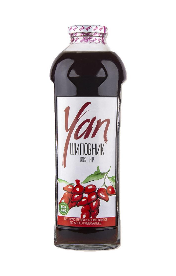 Напиток Yan из шиповника 930 мл., стекло
