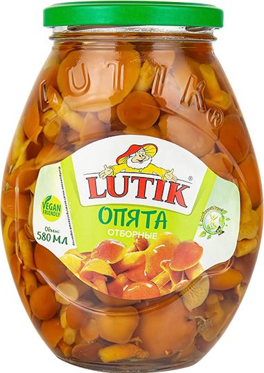 Опята Lutik отборные 580 мл., стекло