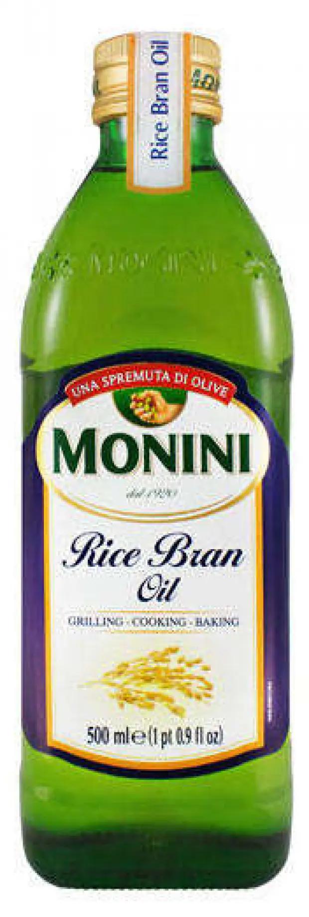 Масло рисовое Monini Olio di Riso рафинированное, 500 мл., стекло