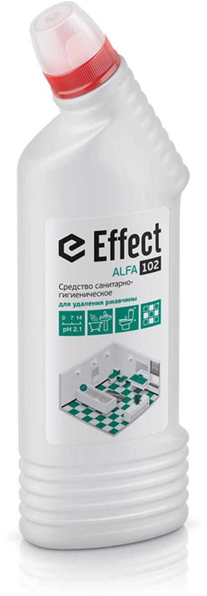 Чистящее средство для сантехники Effect Alfa 102, для удаления известкового налета и ржавчины, 750 мл., ПЭТ