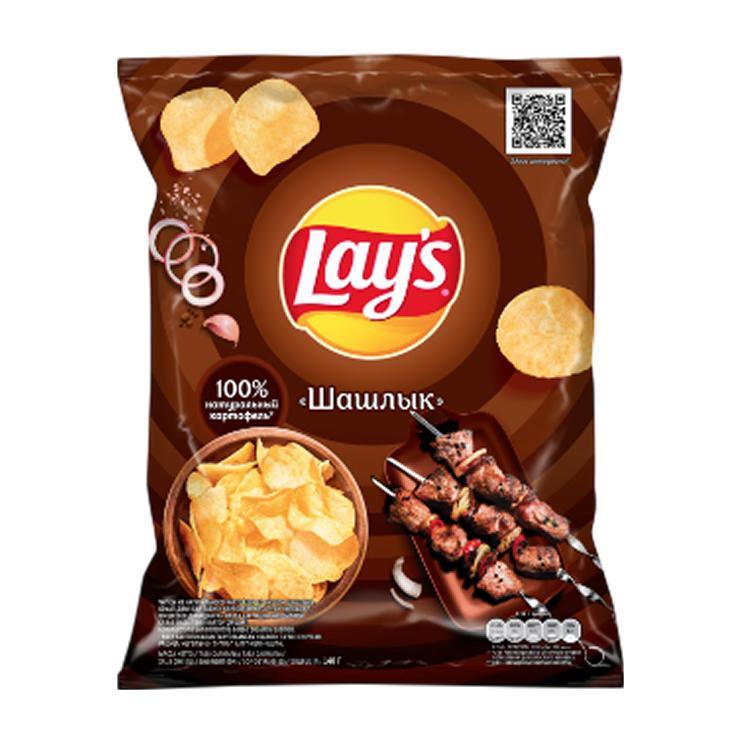 Чипсы Lay's шашлык 140 гр., флоу-пак