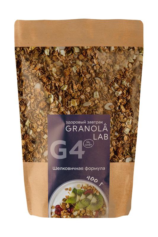 Гранола шелковичная формула Granola.lab Granola G4 big 400 гр., пластиковый пакет