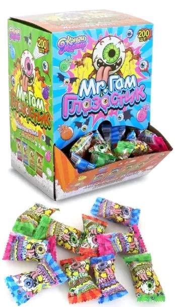 Резинка жевательная Канди мастер Mr. Гам Глазастик 4,5 гр., флоу-пак