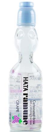 Напиток газированный Hata Ramune Clear Grape 200 мл., стекло