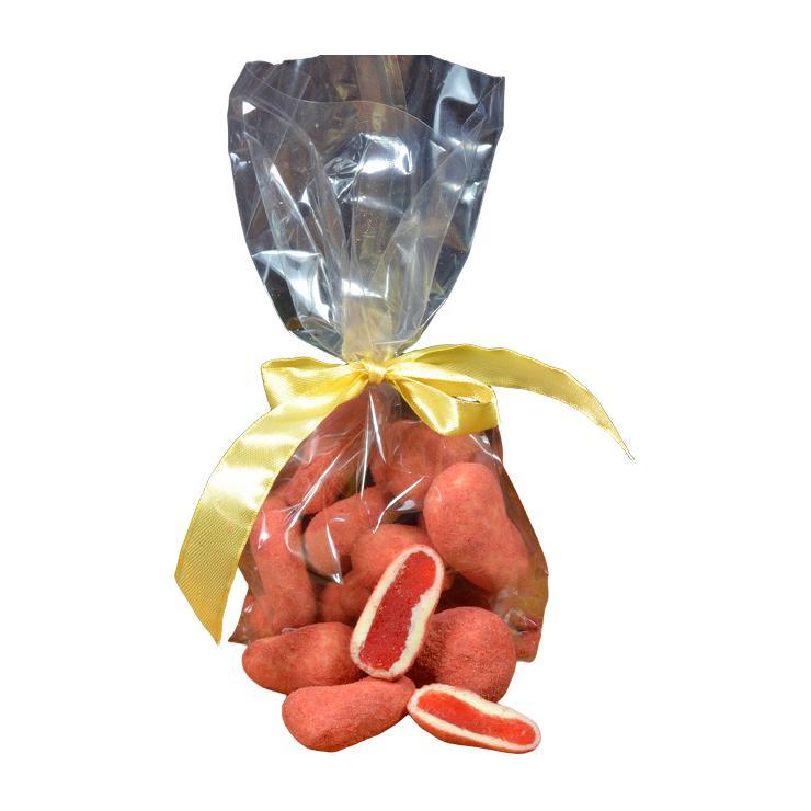 Драже ШААКЕН ДОРФ Клубника в белом шоколаде 150 гр., пакет