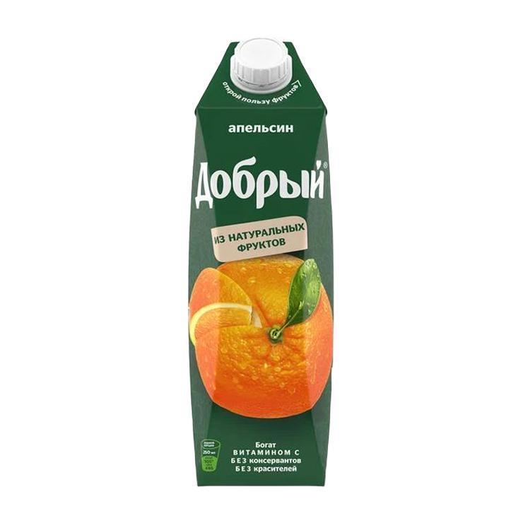 Нектар Добрый апельсин 1 л., тетра-пак