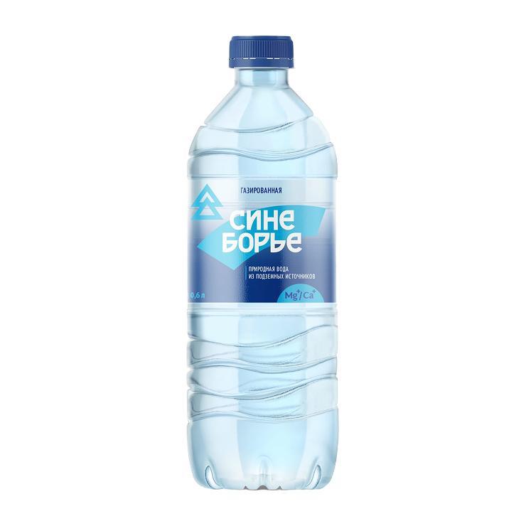 Вода газированная Синеборье 600 мл., ПЭТ