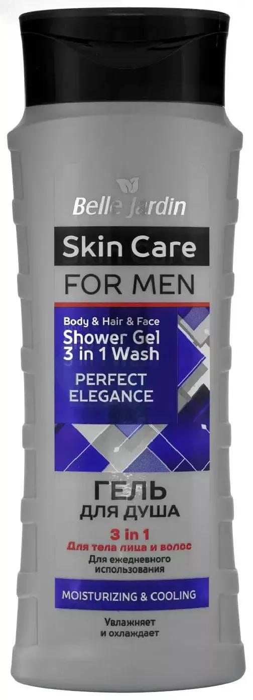 Гель для душа Belle Jardin Skin Care for men Perfect Elegance 3в1 420 мл., ПЭТ