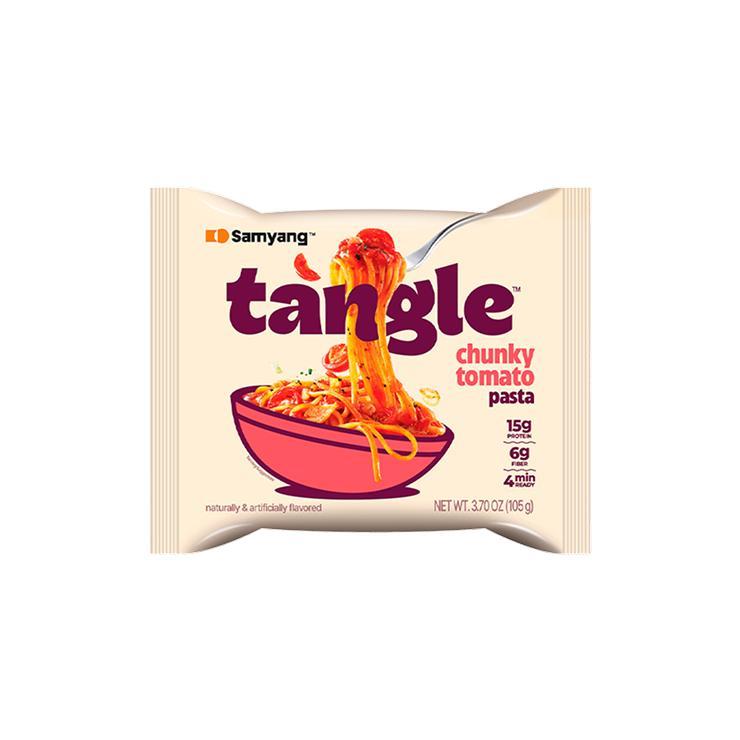 Лапша быстрого приготовления Samyang tangle с густым томатным соусом 105 гр., флоу-пак