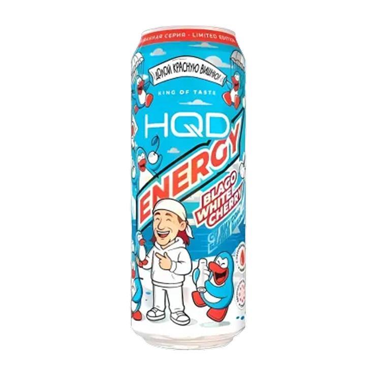 Напиток энергетический HQD Blago White Cherry 450 мл., ж/б