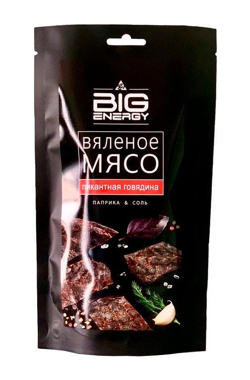 Вяленое мясо Big Energy Говядина 50 гр., дой-пак