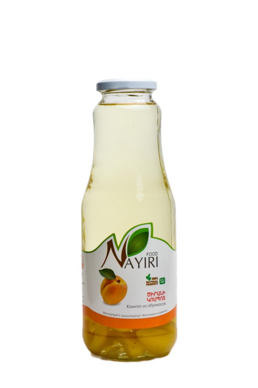 Компот Nayiri food из абрикосов 1 л., стекло