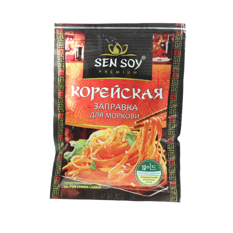 Заправка Sen Soy для моркови по-корейски 80 гр., саше