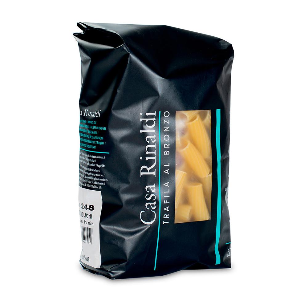 Паста Тортильони, Сasa Rinaldi, 500 гр., пластиковый пакет