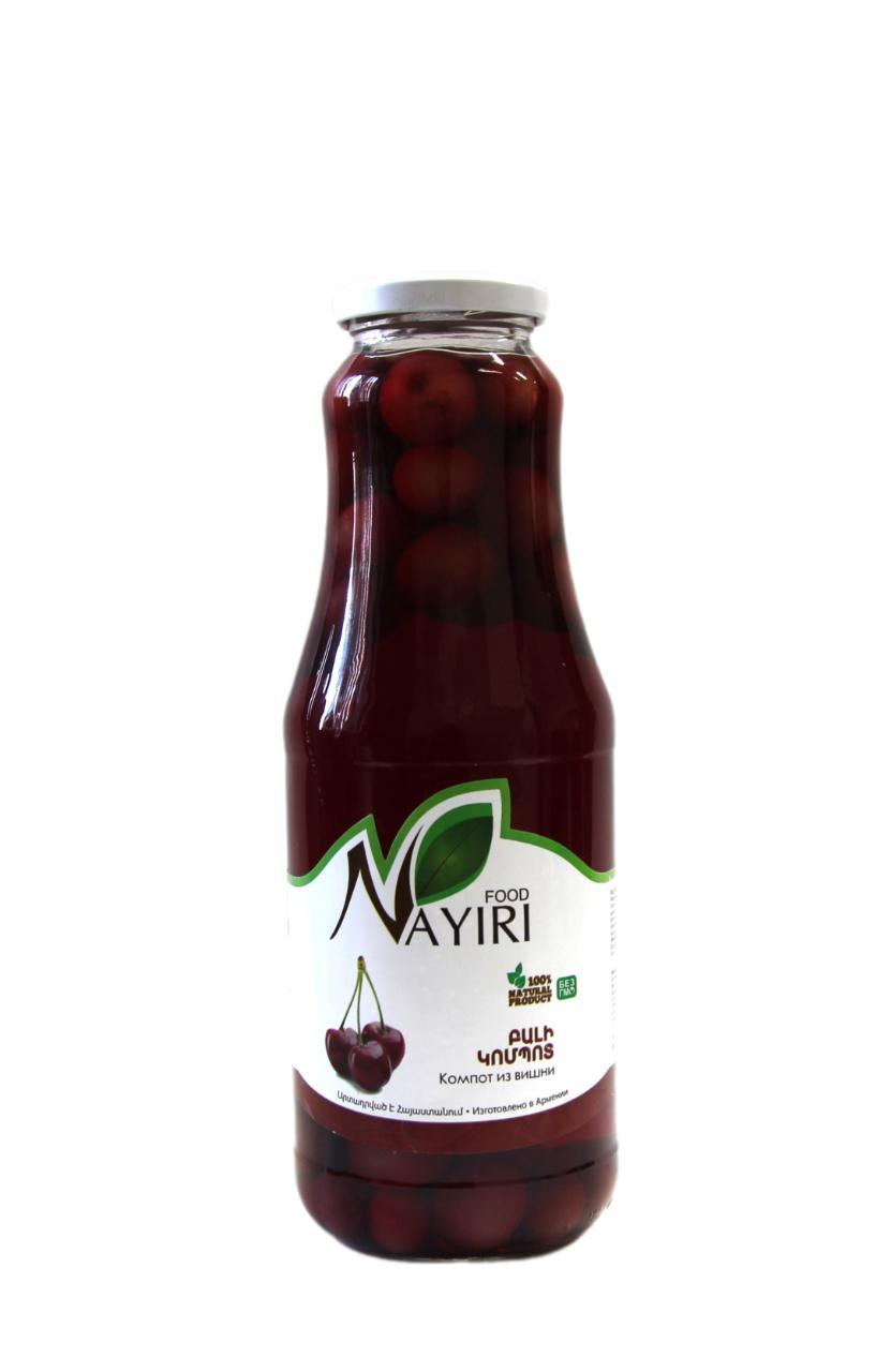 Компот Nayiri food из вишни 1 л., стекло
