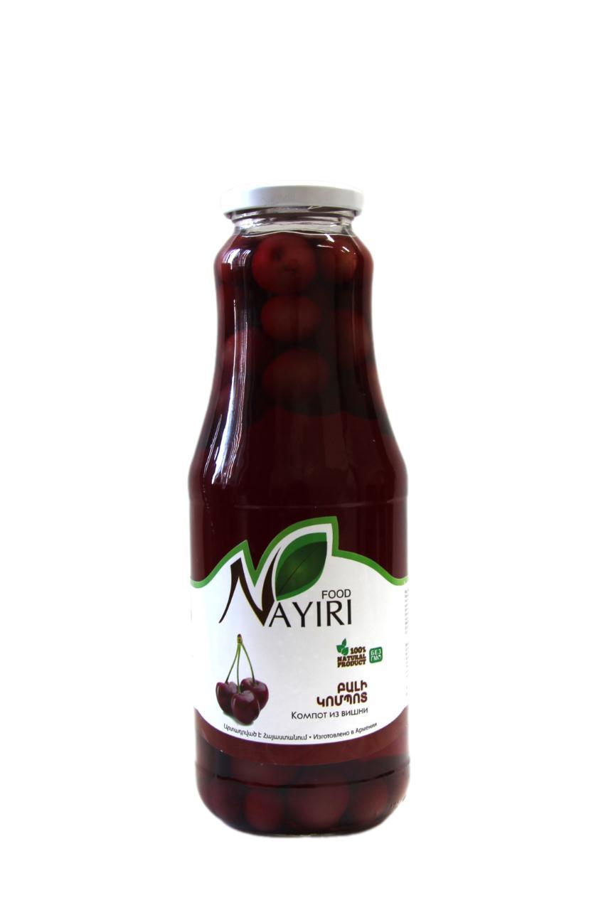 Компот Nayiri food из Вишни 1 л., стекло