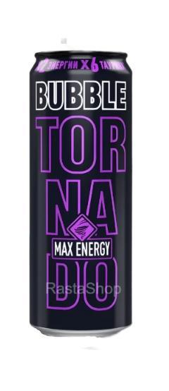 Напиток энергетический Tornado МАХ Energy баббл 450 мл., ж/б