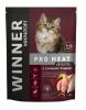 Корм WINNER сухой для котят от 1 до 12 мес с куриной грудкой 400 гр., флоу-пак