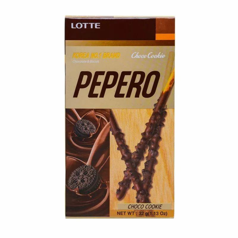 Печенье Pepero, соломка с крошками печенья, 32 гр., картон