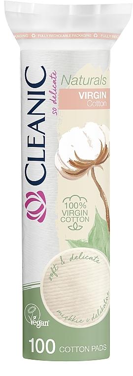 Ватные диски гигиенические CLEANIC Naturals Virgin Ватные диски гигиенические 100 шт