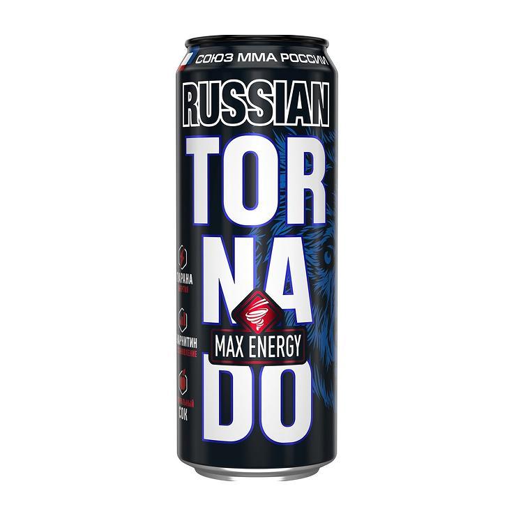 Напиток энергетический Tornado Energy max russian 450 мл., ж/б