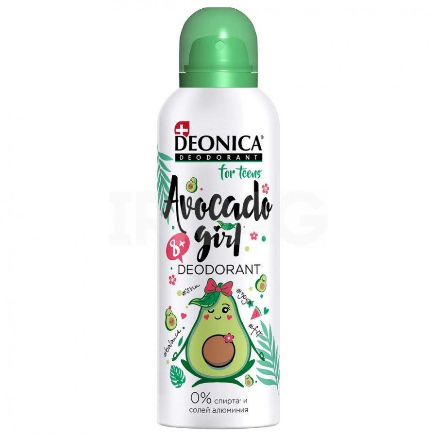 Дезодорант Deonica For teens Avocado Girl спрей 125 мл., баллон