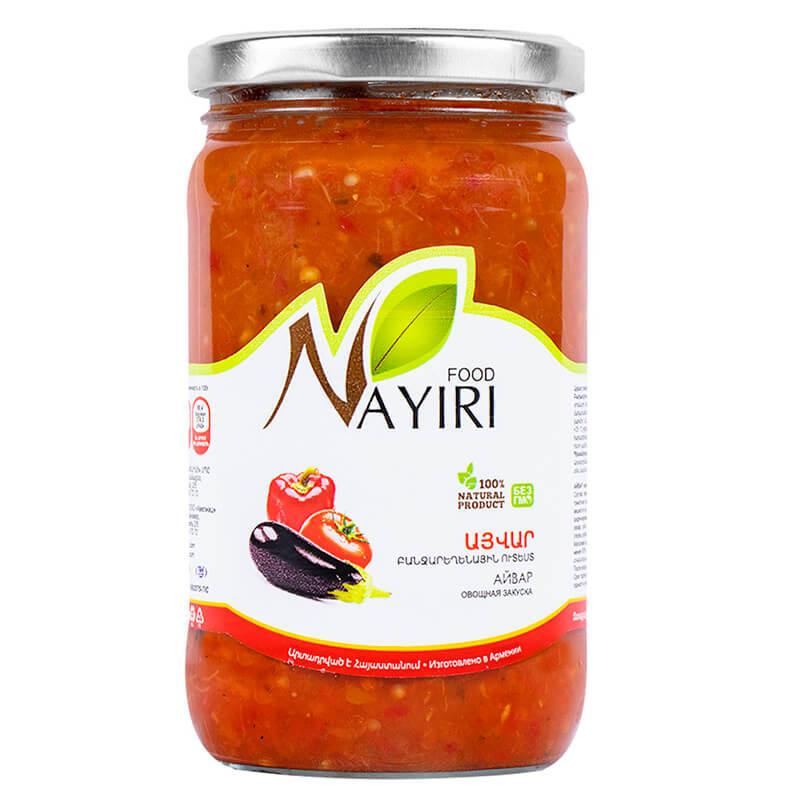 Айвар Nayiri food 350 гр., стекло