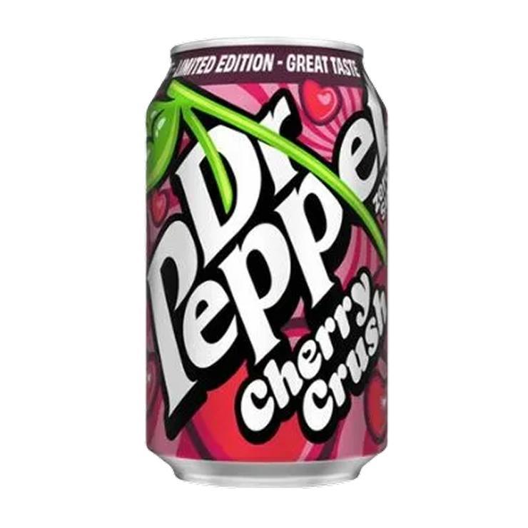 Напиток газированный Dr. Pepper вишня без сахара Великобритания 330 мл., ж/б