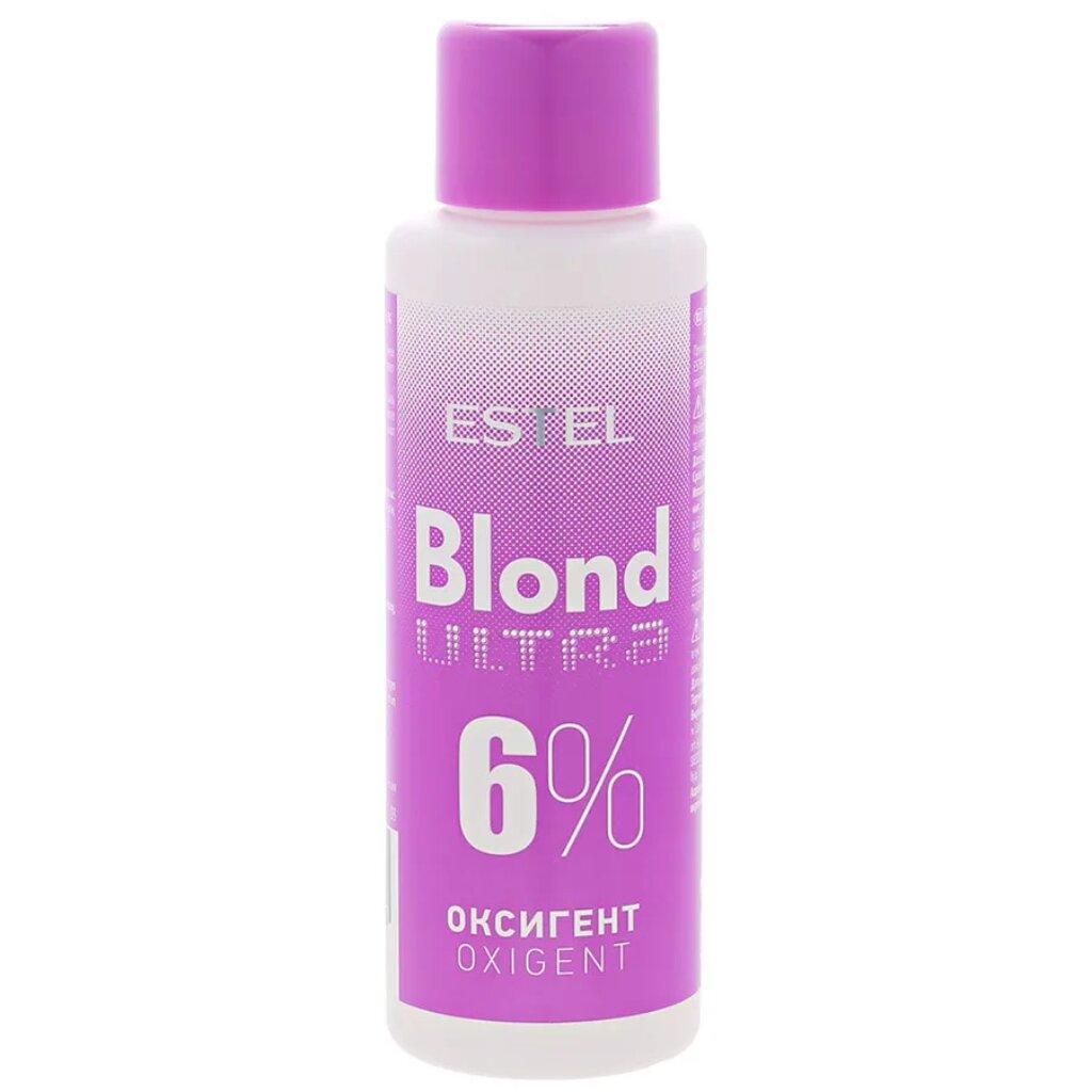 Оксигент для волос Estel blond ultra 6%, 60 мл, ПЭТ