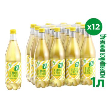 Напиток безалкогольный lemon 7UP, 1 л., ПЭТ