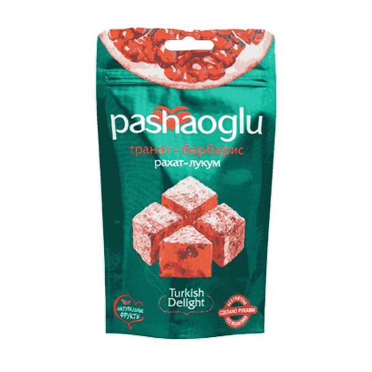 Рахат-лукум Pashaoglu гранат барбарис 150 гр., дой-пак
