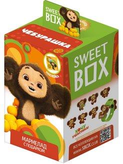 Мармелад Sweet Box Чебурашка с игрушкой 10 гр., картон