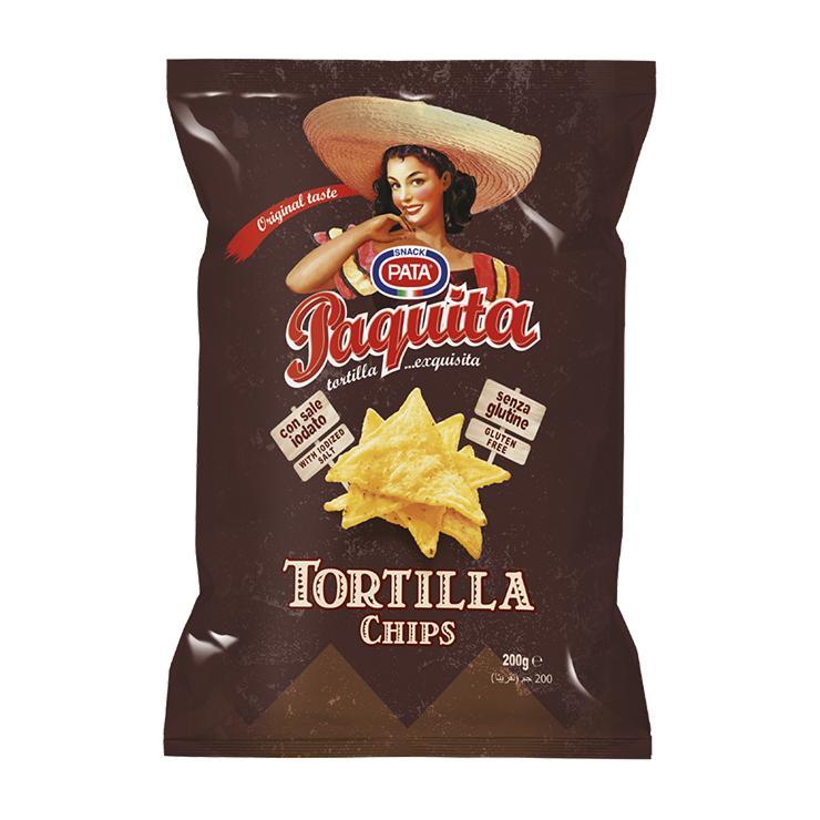 Чипсы из тортильи Pata классические 200 гр., флоу-пак