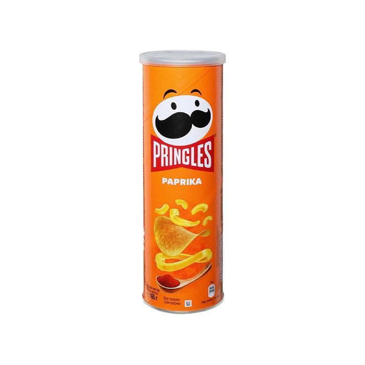 Чипсы Pringles paprika 165 гр., туба