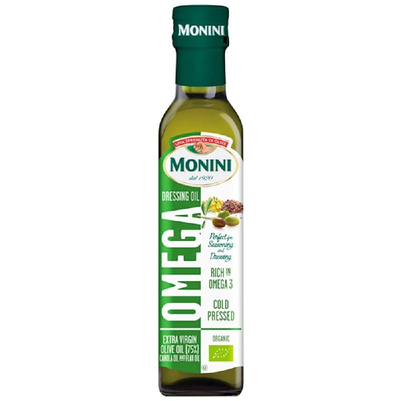 Масло Monini Omega Oil BIO E.V. с добавлением рапсового и льняного масел 250 мл., стекло