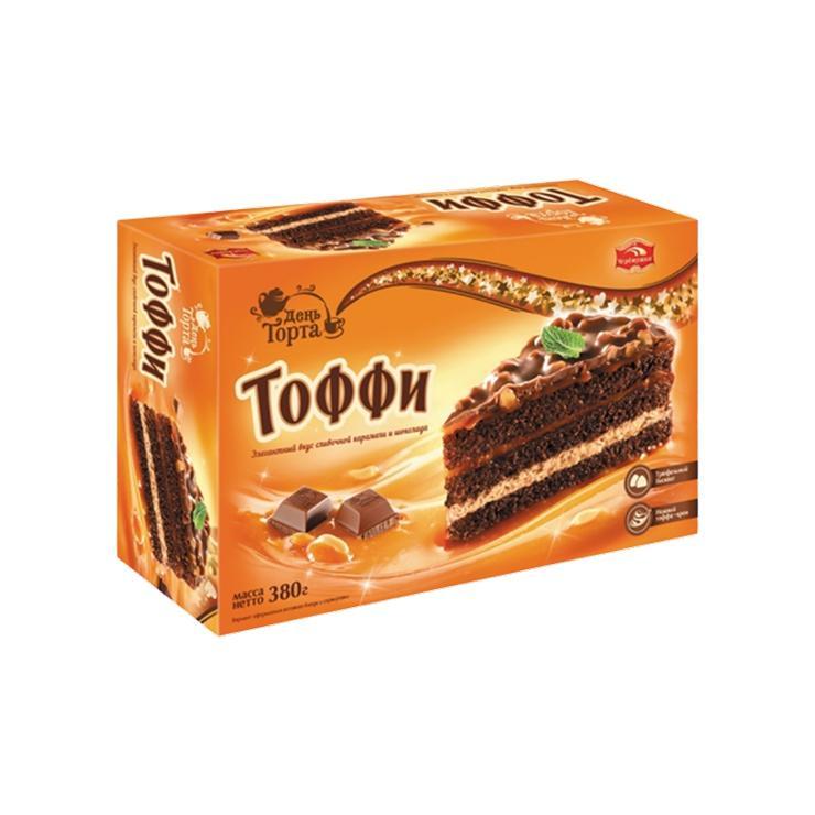 Торт Черемушки Тоффи 380 гр., картон