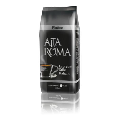 Кофе Alta Romа Platino в зернах 1 кг., флоу-пак